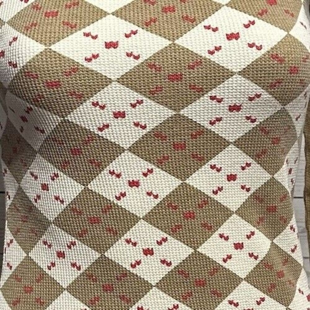 XXI Argyle Thermal Raglan Top - Picture 7 of 13